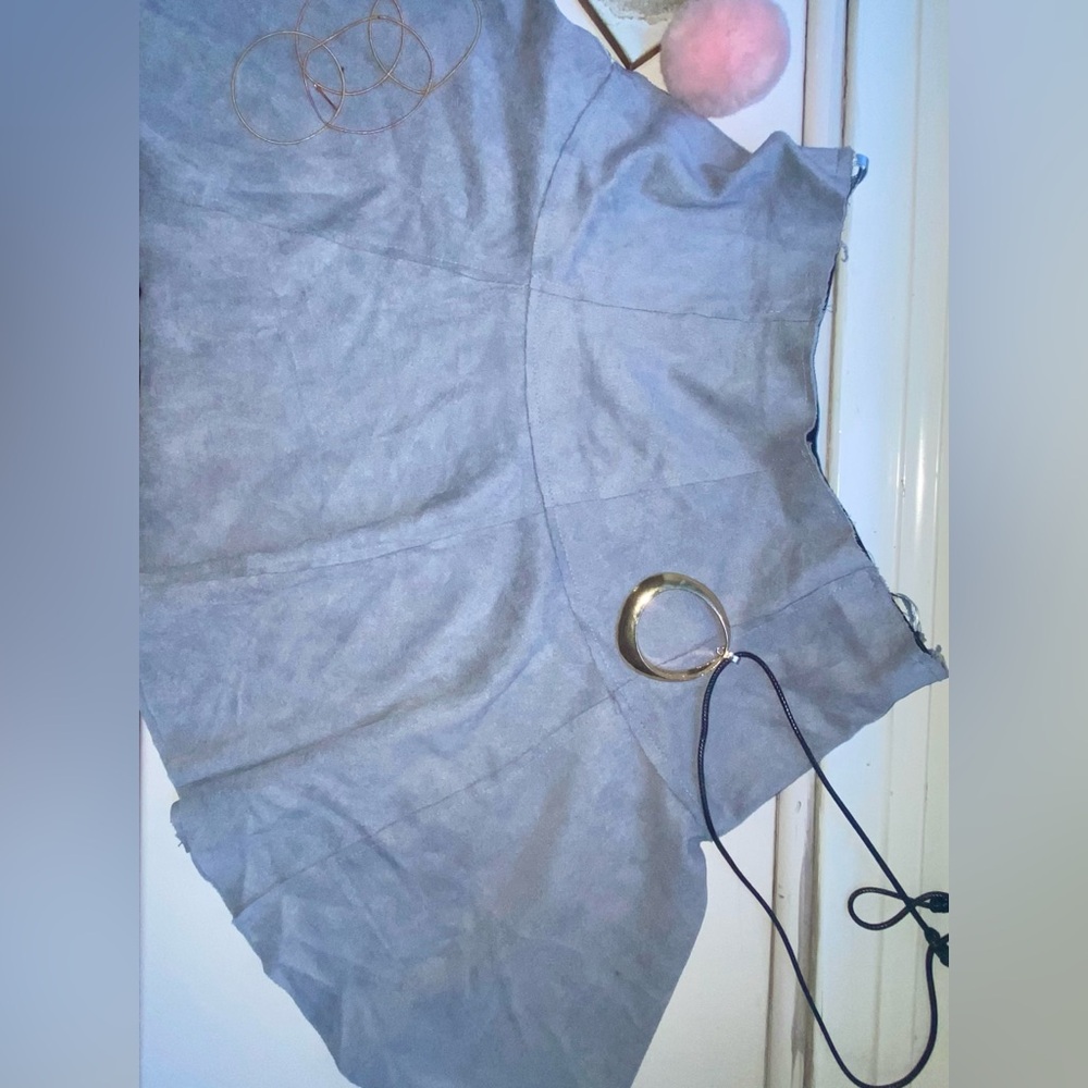 Seemless Highwasted Grey Skirt